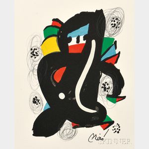 Joan Miró (Spanish, 1893-1983) La mélodie acide / A Suite of Fourteen Works