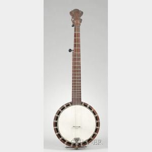 American Five-String Banjo, probably by J.H. Buckbee, c. 1900