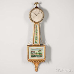 Concord Patent Timepiece or "Banjo" Clock