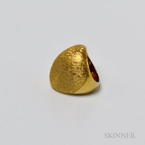 18kt Gold Dome Ring