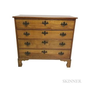 Queen Anne Maple Chest of Drawers