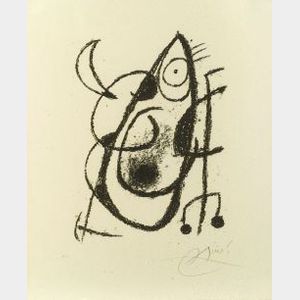 Joan Miro (Spanish, 1893-1983) XI