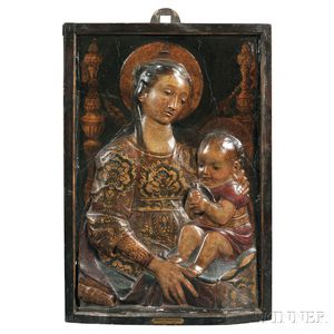 After Antonio Rossellino (Italian, 1427-1479) Madonna and Child (Madonna of the Candelabra, La Madonna dei candelabri )