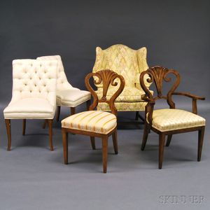 Five Reproduction Chairs