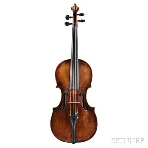 German Violin, Attributed to Bartolomews Karner, Mittenwald, Late 18th century