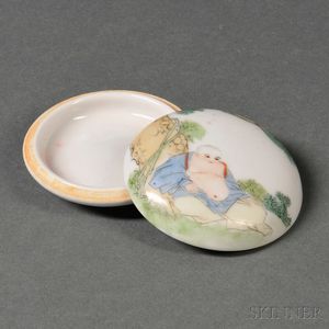 Porcelain Paste Box