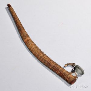 Siberian Wood and Metal Pipe