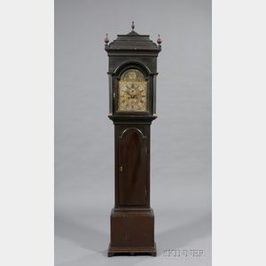 Walnut Queen Anne Tall Clock