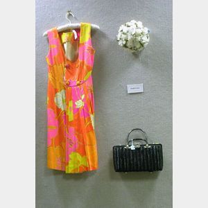 Group of Designer or Vintage Lady's Clothing and Accessories