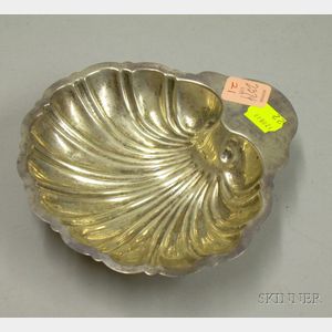 American Sterling Silver Shell-shaped Side Dish.