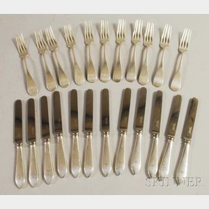 Group of Tiffany & Co. and Shreve, Crump & Low Sterling Silver Flatware