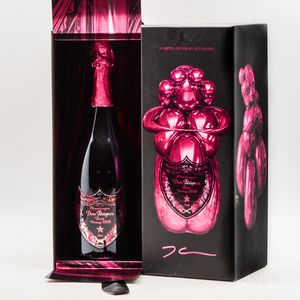 Moet & Chandon Dom Perignon Rose Limited Edition (Label by Jeff Koons) 2003, 1 bottle (pc)