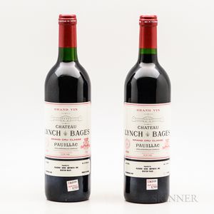 Chateau Lynch Bages 1990, 2 bottles
