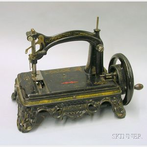 American Patented Sewing Machine No. 13374