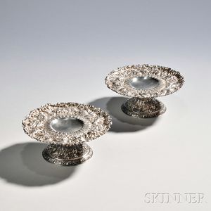Pair of Tiffany & Co. Sterling Silver Tazza