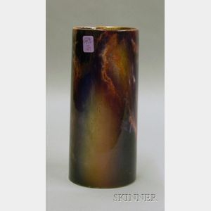 Wilkinson Oriflamme Glazed Porcelain Cylindrical Vase