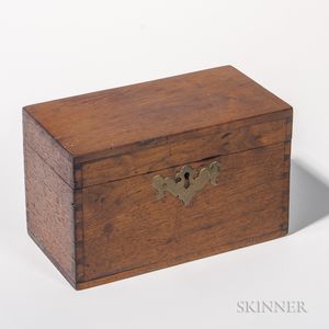 Small Dovetailed Walnut Box