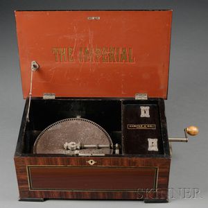 9-inch Disc Musical Box by B.H. Abrams