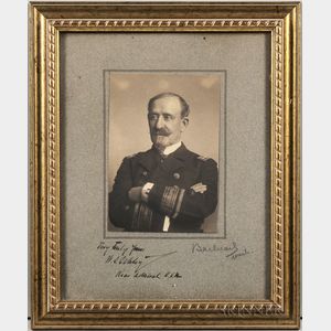 Schley, Rear Admiral Winfield Scott (1839-1911) Signed Photograph.