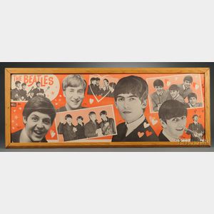 Dell Beatles Fold-out Poster
