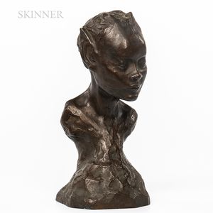American School, 20th Century Head of a Young Faun