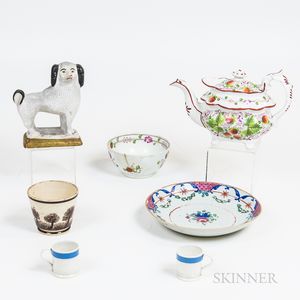 Seven 19th Century Decorative Items