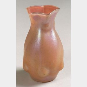Experimental Art Glass Vase