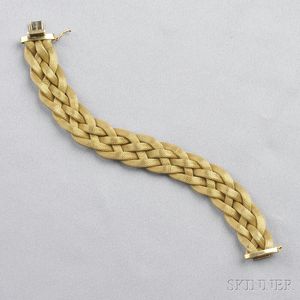 14kt Gold Bracelet, Unoaerre