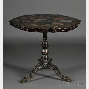 Inlaid Flip-top Table