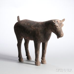 Pottery Figure of a Goat