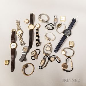Twenty-four Assorted Wristwatches