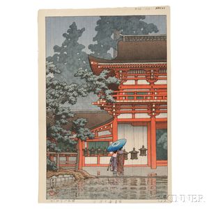 Kawase Hasui (1883-1957),Kasuga Shrine, Nara