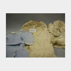Group of Early 20th Century Childrens Outfits, Outerwear and Clothing.