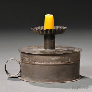 Tin Candlestick/Tinder Box