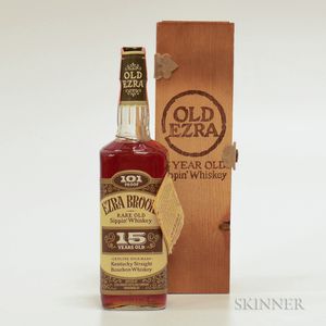 Old Ezra 15 Years Old, 1 bottle (owc)
