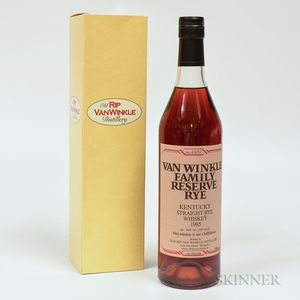Van Winkle Family Reserve Rye 1985, 1 70cl bottle