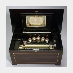 Six-Bell Forte Piccolo Musical Box