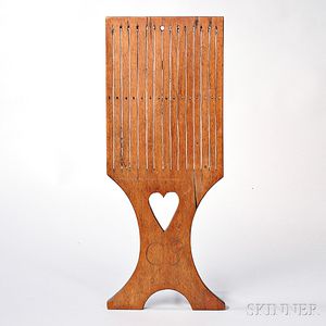 Carved and Decorated Tape Loom