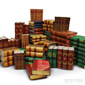 Large Group of Decorative Bindings. 