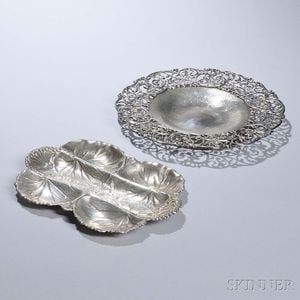 Two American Sterling Silver Platters
