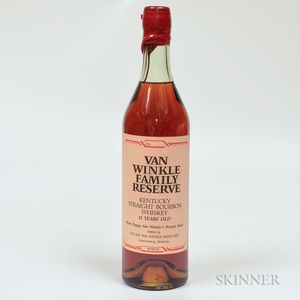 Van Winkle Family Reserve Bourbon 15 Years Old, 1 750ml bottle