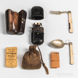 Group of Civil War-era Personal Items