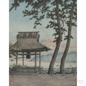 Kawase Hasui (1883-1957),Watercolor Sketch