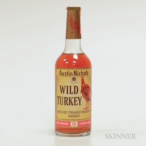 Wild Turkey 8 Years Old, 1 4/5 quart bottle