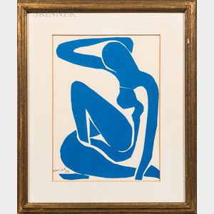 After Henri Matisse (French, 1869-1954) Blue Nude
