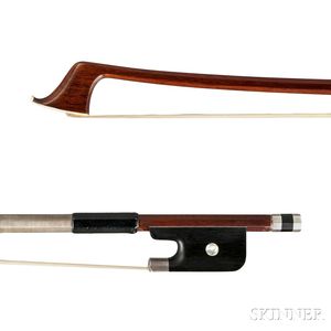 Silver-mounted Cello Bow