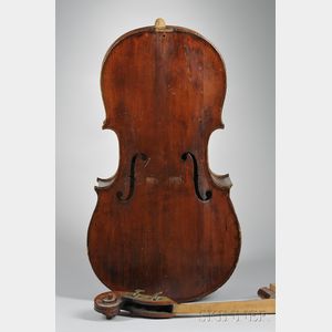 American Violoncello, David A. Dearborn, Concord, c. 1850
