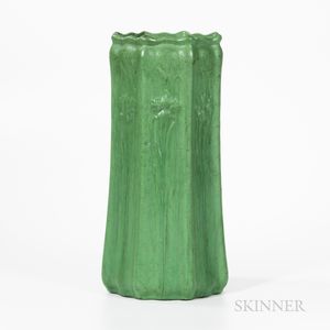 Roseville Pottery Green-glazed Umbrella Stand
