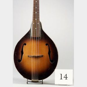 American Mandolin, Gibson Incorporated, c. 1935, Model A-40