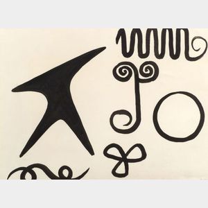 Alexander Calder (American, 1898-1976) J O